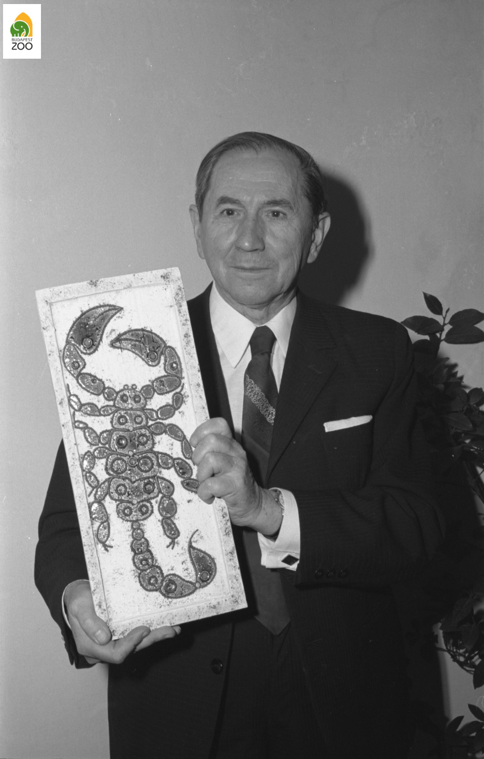 06 – Szalkay József főelőadó, az ízeltlábúak állatkerti bemutatásának fő kezdeményezője 1974. november 2-án, a Vivárium ünnepélyes megnyitóján 