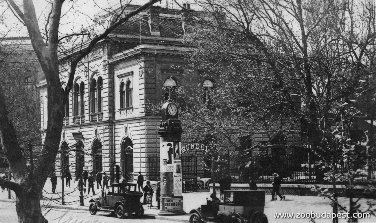 A Wampetics-féle étterem bérletét 1910-ben Gundel Károly vette át 