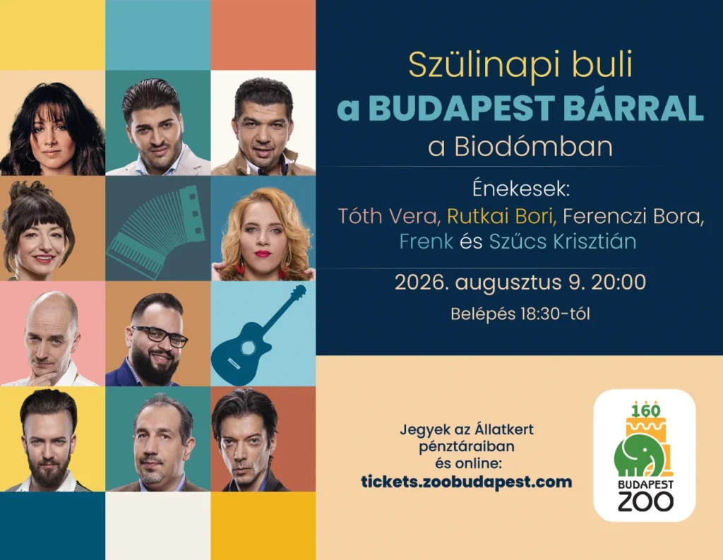 Születésnapi buli a Budapest Bárral