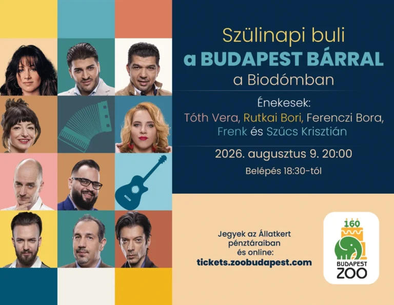 Születésnapi buli a Budapest Bárral